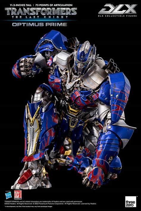 Optimus Prime Dlx Transformers The Last Knight Threezero Scale