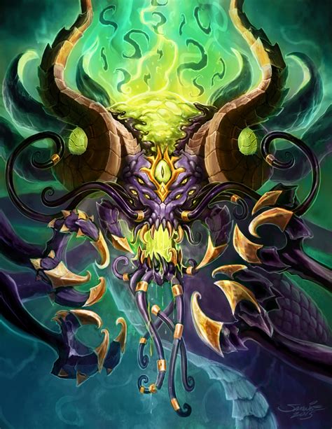 Full Res Images Of Cthun Nzoth And Yshaarj Rhearthstone