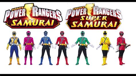 Power Rangers Samurai And Super Samurai Theme Song YouTube