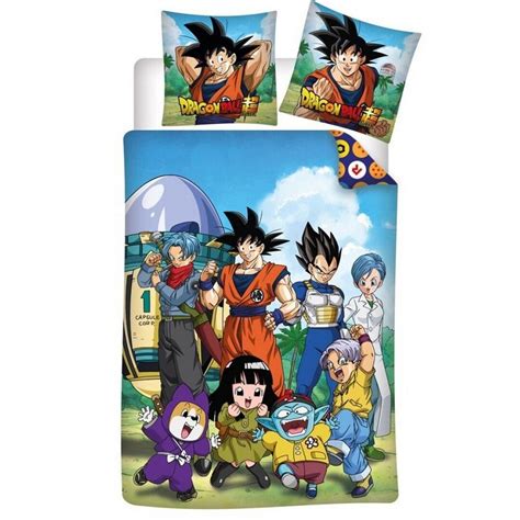 Dragon Ball Bettwäsche Anime Dragon Ball Super Goku Bettwäsche 2tlg