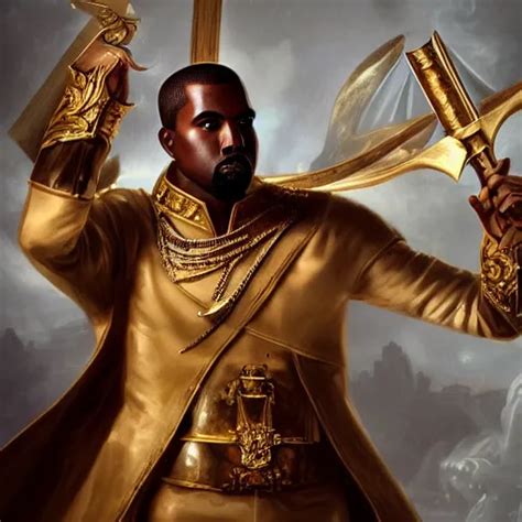 Kanye West As Emperor Napoleon League Of Legends Stable Diffusion