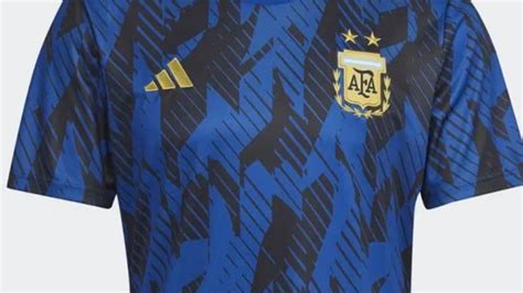 Se Filtró La Nueva Camiseta Pre Match De La Selección Argentina