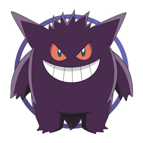 Hd Gengar 01 Front By Pokevectors On Deviantart