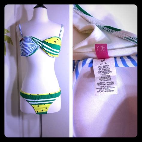 OP Swim Op Juniors Cute Pc Bikini Swimsuit Large Poshmark
