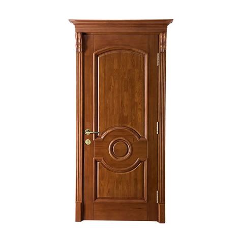 Rustic Security Watertight Door Exterior Flush Plain Solid Core Wooden