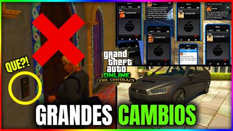 Grandes Cambios En Gta Online Con El Nuevo Dlc The Contract Gta