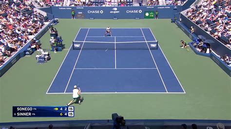 Sonego Sinner Les Temps Forts Du Match Us Open Vid O Dailymotion