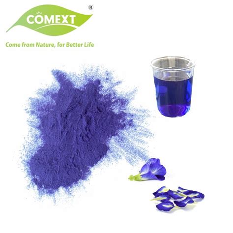 Comext Supply Natural Pigment Beverage Drinks Butterfly Pea Flower