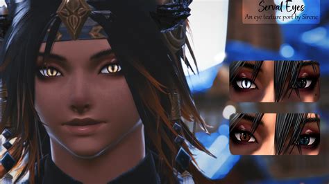 Serval Eyes Dt Updated Xiv Mod Archive