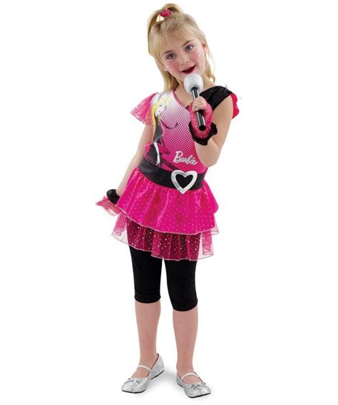 Rocking Diva Barbie Baby/kids Costume - 1980s Costumes