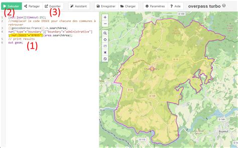 Création de zones géographique en couleur uMap Framacarte créer