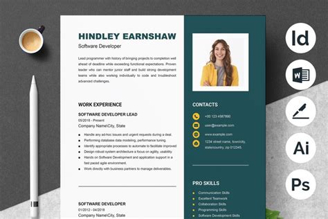 Creative Resume Template Design Bundles