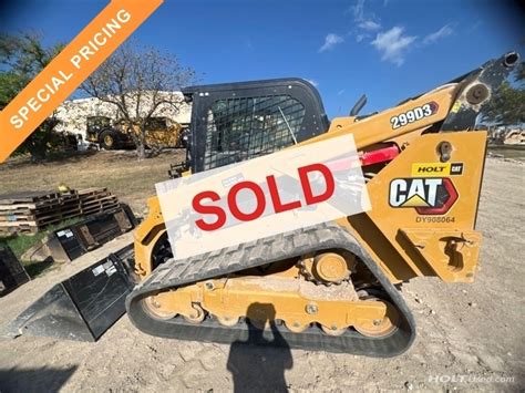 Used Compact Track Loaders 2022 Cat 299d Xps 80000