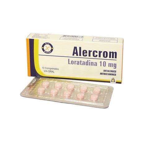 Alercrom Caja X 10 Comp Farmatotal