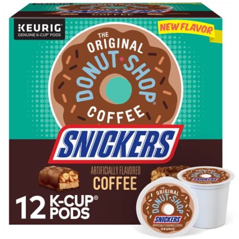 The Original Donut Shop® Snickers Light Roast K Cup® Coffee Pods 12 Ct