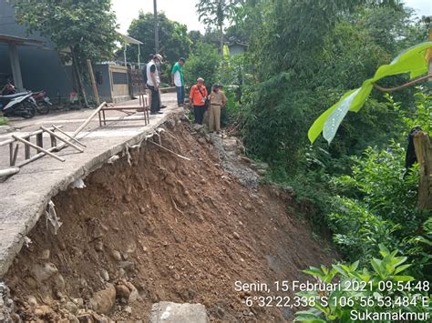 Bencana Angin Kencang Dan Tanah Longsor Kecamatan Sukamakmur Ppid Kab