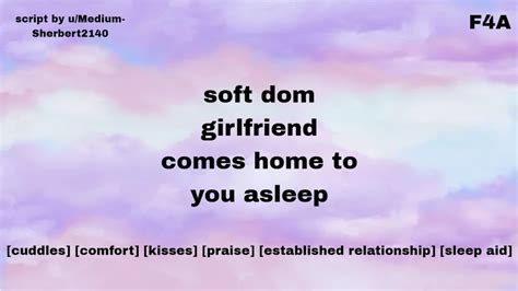 [f4a] Soft Dom Girlfriend Comes Home To You Asleep [comfort