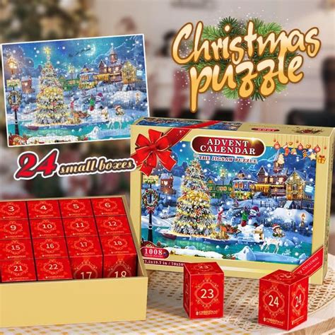 Calendrier De L Avent Jigsaw Puzzle Pi Ces Cadeaux De No L