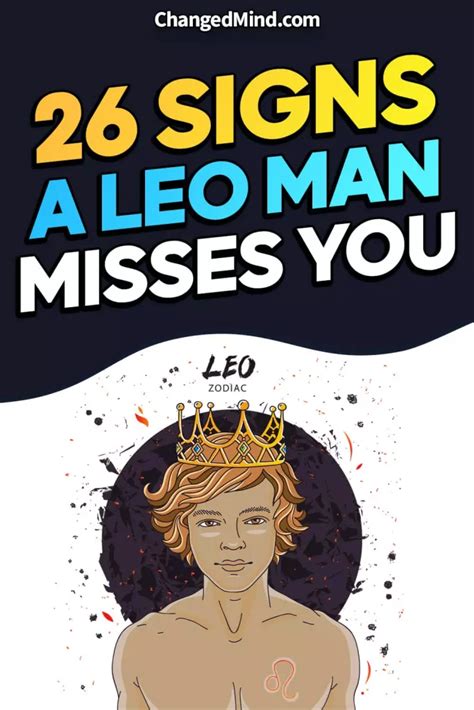 26 Signs A Leo Man Misses You