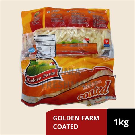 Jual Golden Farm French Fries Kentang Goreng Coated Berbumbu Kg