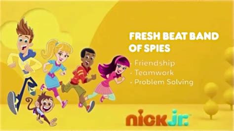 Nick Jr Fresh Beat Band Of Spies Curriculum Board 2018 Rare Youtube