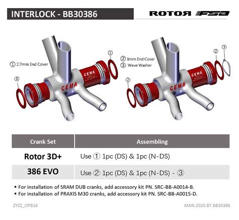 Boitier CEMA BB30386 céramique pour FSA386 ou ROTOR 30 VELOSEINE