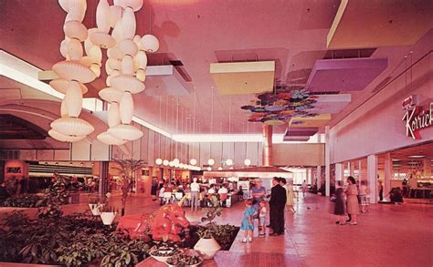 The Vintage Life: Amazing Shopping Mall in the 60's