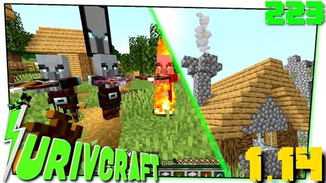 Surivcraft Ep 223 Attacco Dei PILLAGER E Casa Fornace YouTube