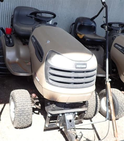 Dys 4500 Craftsman Mower Wmowing Deck Runs Live And Online