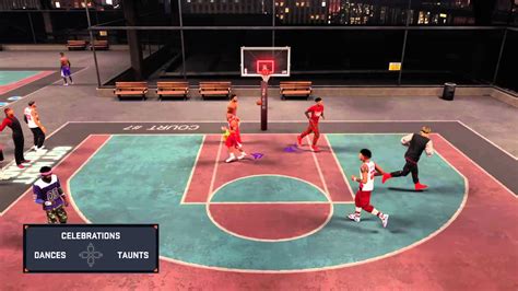 Nba K Mypark Dunk On Two Guys Youtube