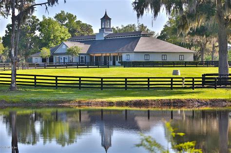 Acre Equestrian Estate For Sale Near Ocala Fl