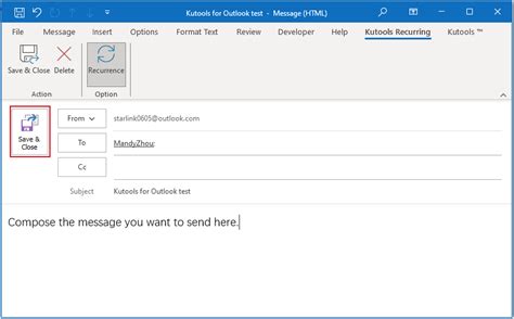 Versenden Sie Regelm Ig Wiederkehrende E Mails In Outlook Schnell Und