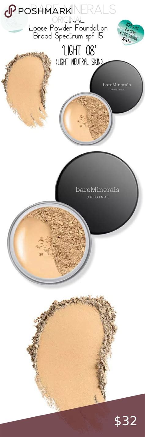 Bare Minerals Original Loose Powder Foundation Spf 15 Light 08 Thing 1