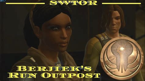 Swtor Single Quests Taris Brejik S Run Outpost Trooper Youtube