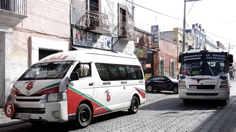 De Cada Unidades De Transporte P Blico En Puebla Tienen M S De