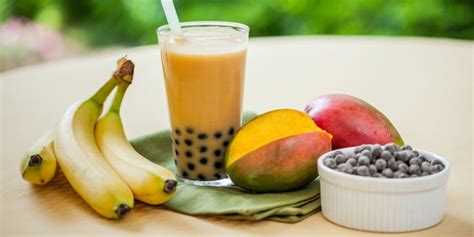 Bubble Tea à La Mangue Rapide Découvrez Les Recettes De Cuisine De