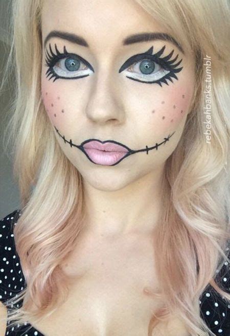 Doll Makeup Ideas For Mugeek Vidalondon Doll Makeup Halloween Doll Face Makeup Halloween