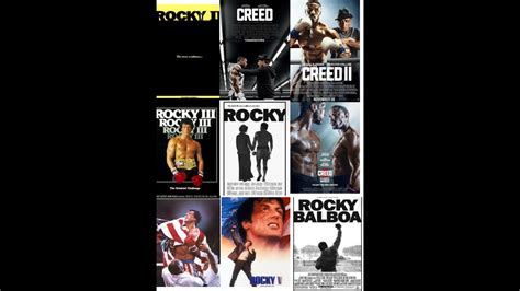 All Rocky And Creed Movies Ranked Youtube