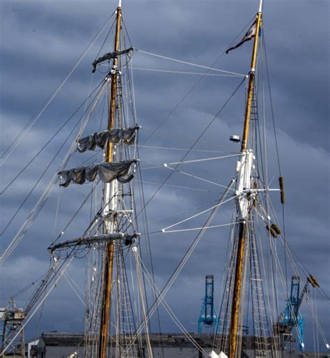 Old Sailing Vessel Masts Free Stock Photo Public Domain Pictures