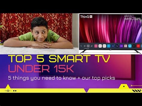 Top 5 Best Android Smart TVs Under 15 000 2021 TEcH AMaZ YouTube