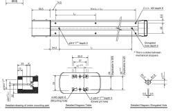 Actuador Lineal Serie Compacta Modelo Krf Sin Motor Alta Rigidez