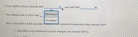 Solved Real Versus Nominal Values And Correcting For Chegg