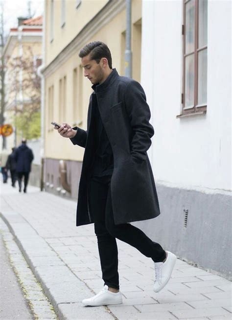 15 trendige und gepflegte Overcoat Outfits für Männer en 2020 con