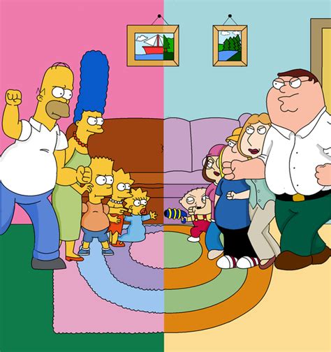 The Simpsons vs. Family Guy Showdown! - Lieff Ink