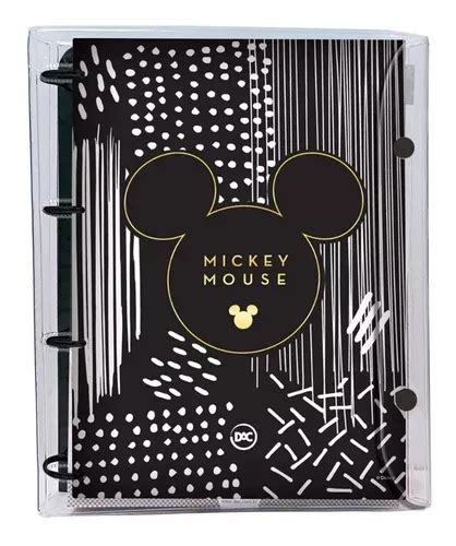 Fichario Universitario Mickey Mouse 192 Folhas Dac Frete grátis