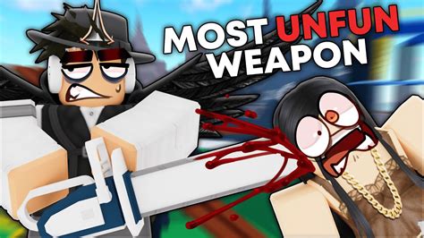 The Most Unfun Weapon In Combat Warriors Roblox Combat Warriors Youtube