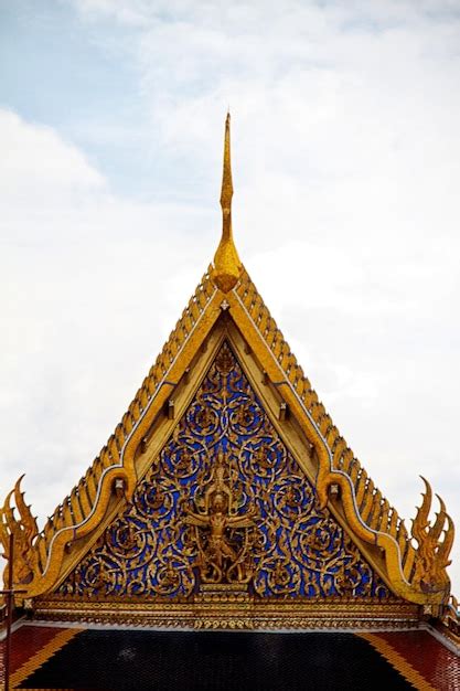 Detalle Del Gran Palacio De Bangkok Tailandia Foto Premium