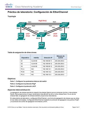 Lab Configuring Basic Eigrp For Ipv Pr Ctica De