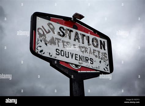 An old souvenir shop sign, Paradise, Michigan Stock Photo - Alamy