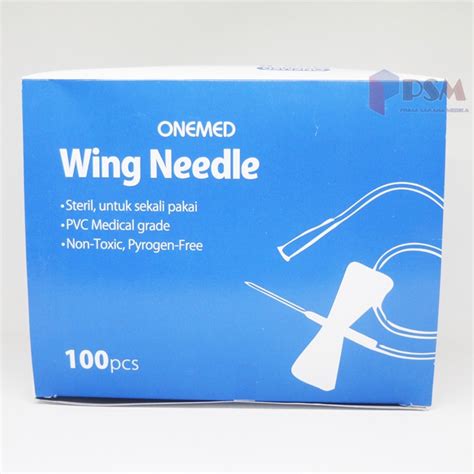 Jual Wing Needle 27G Onemed Sejenis Winged Infusion Set Scalp Vein